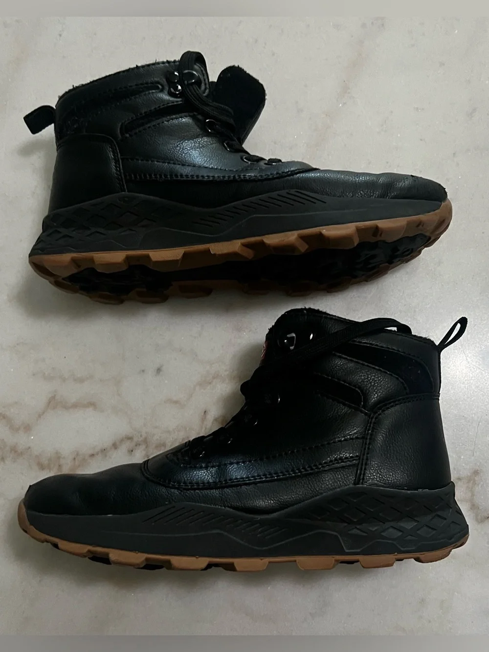 Ecko Unltd. Joseph-15 B Youth Boys Black Lace-up Boots Size 1